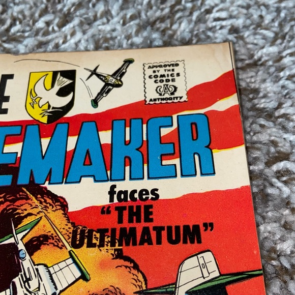 VINTAGE 1967 CHARLTON COMICS THE PEACEMAKER 2nd Appearance Silver Age Comic #2 - Picture 3 of 10